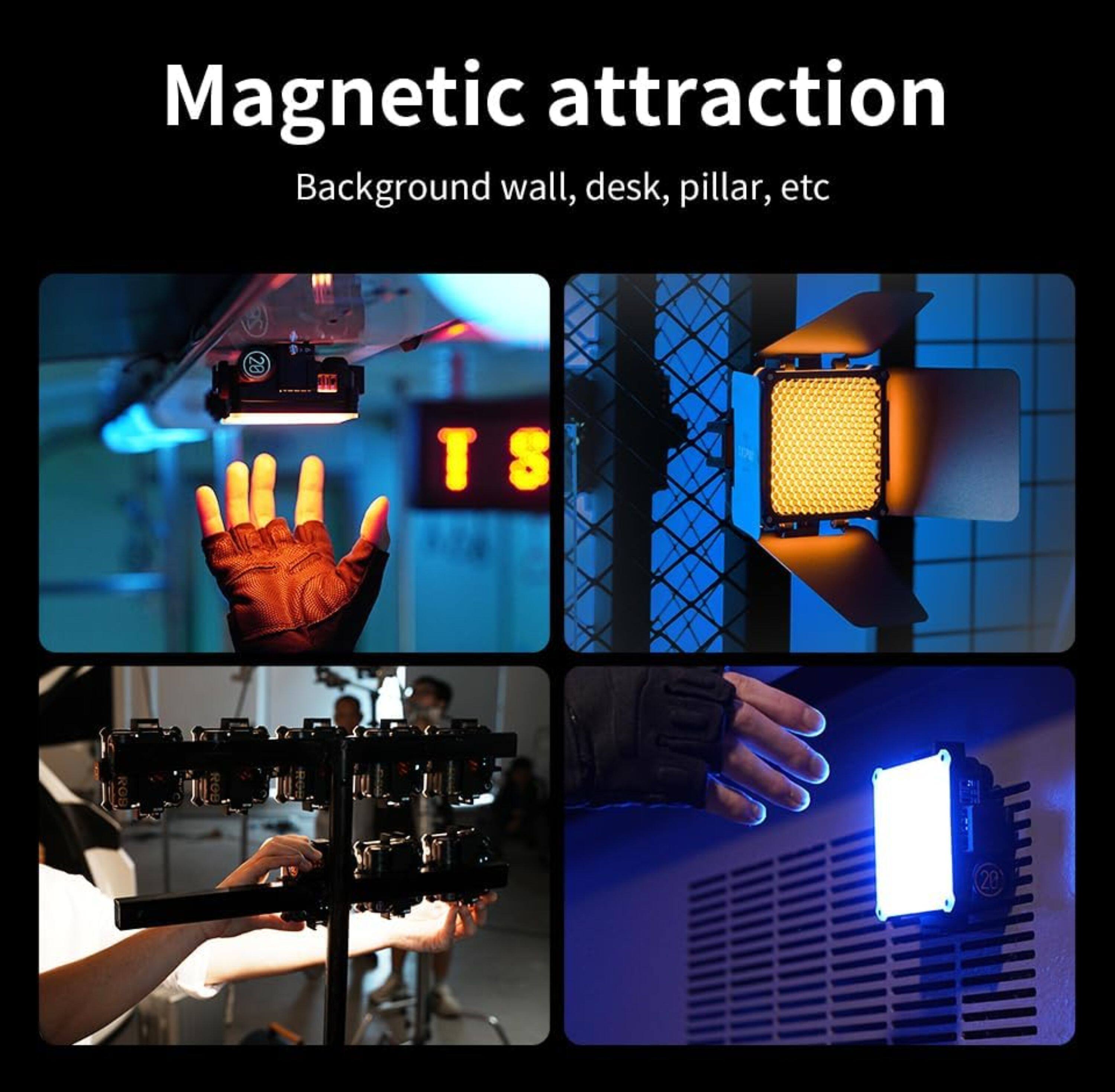 Magnetic attraction:

* Background wall, desk, pillar, etc.
* 28 I 8 20