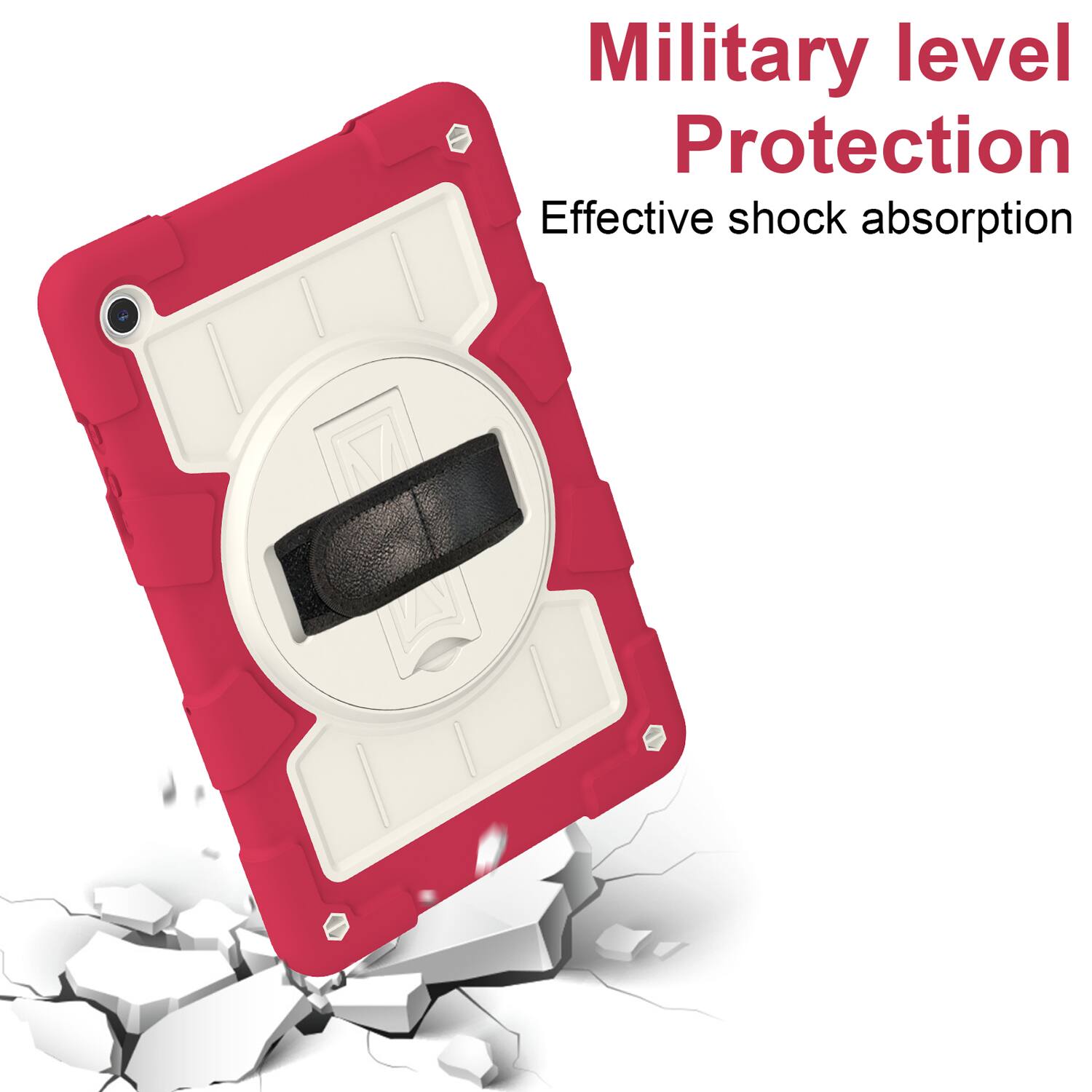 Military level Protection  
Effective shock absorption