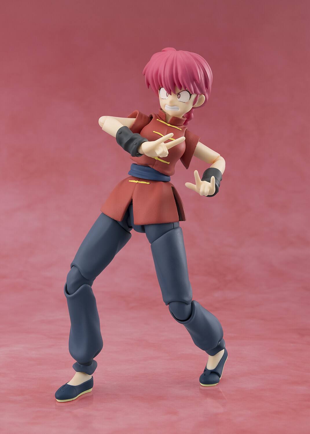 Alt View 2. PopMarket - Tamashii Nations - Ranma 1/2 - S.H.Figuarts - Ranma Action Figure   - COLLECTIBLES - Multicolor.