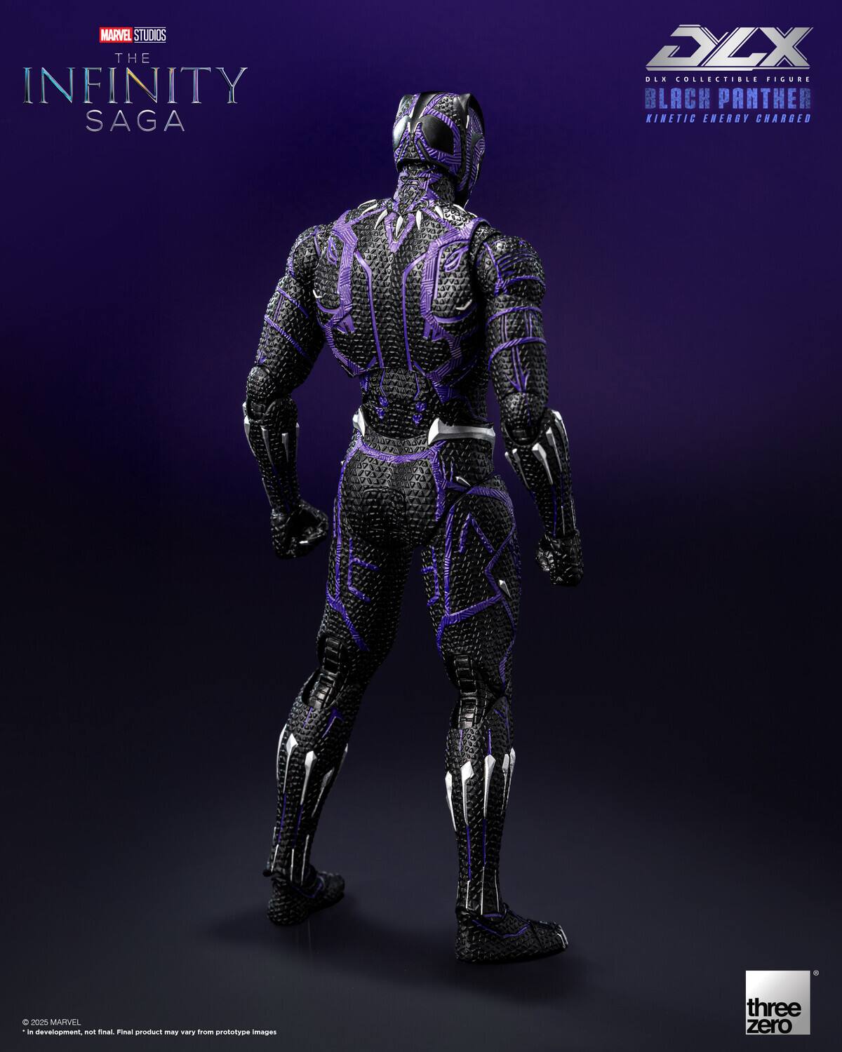 MARVEL STUDIOS THE INFINITY SAGA

DLX COLLECTIBLE FIGURE BLACK PANTHER KINETIC ENERGY CHARGED

© 2025 MARVEL
* in development, not final. Final product may vary from prototype images