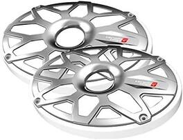 Cerwin Vega - 6" X 9″Flush Mount Speaker Steel Grill with Powder Coating (PAIR) - White