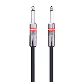 Monster - 3-Foot Straight-to-Straight Instrument Cable with Auxiliary Connectors - Black