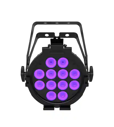 Front. CHAUVET DJ - Slimpar Pro H USB - Black.