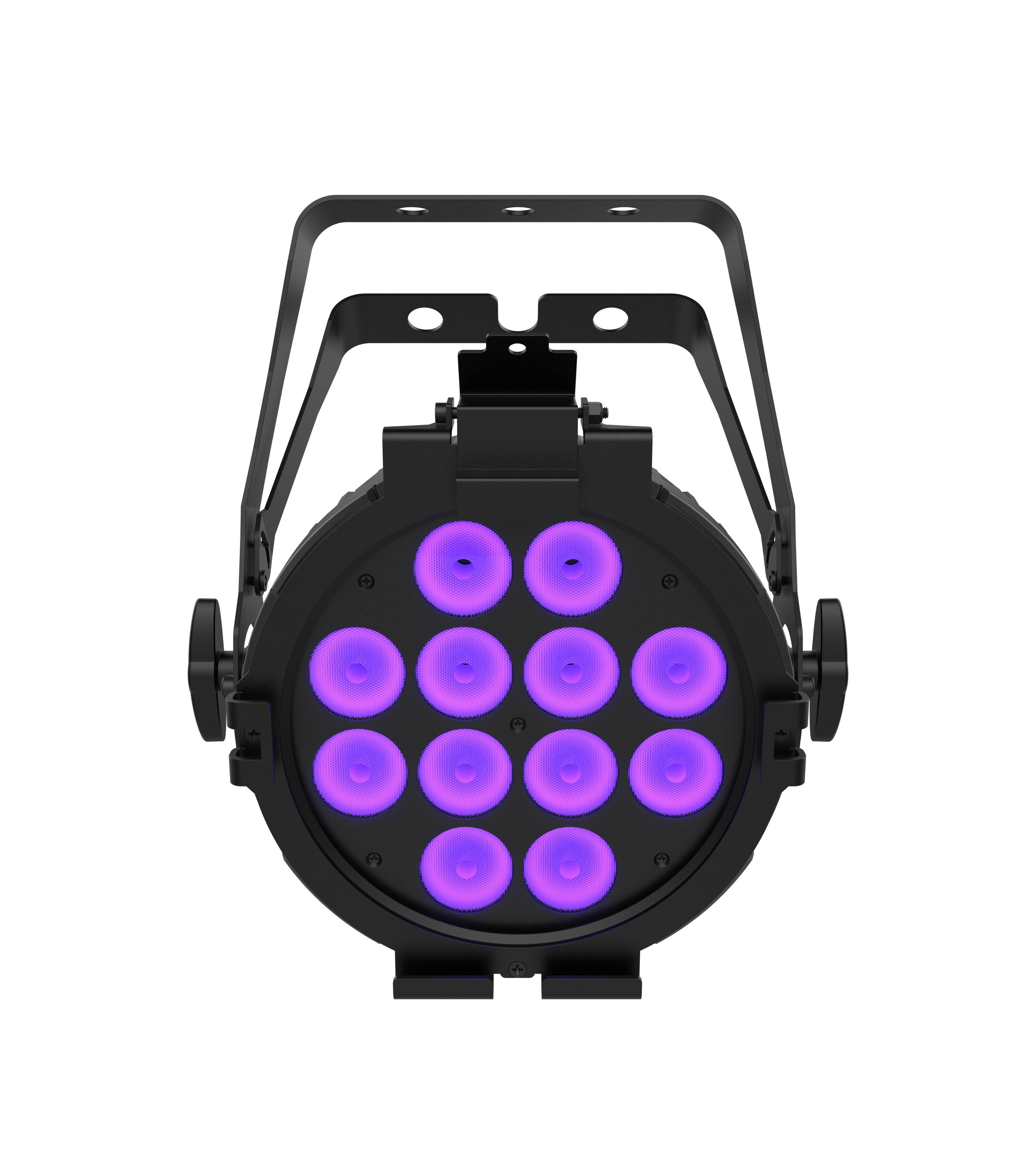 Front. CHAUVET DJ - Slimpar Pro H USB - Black.