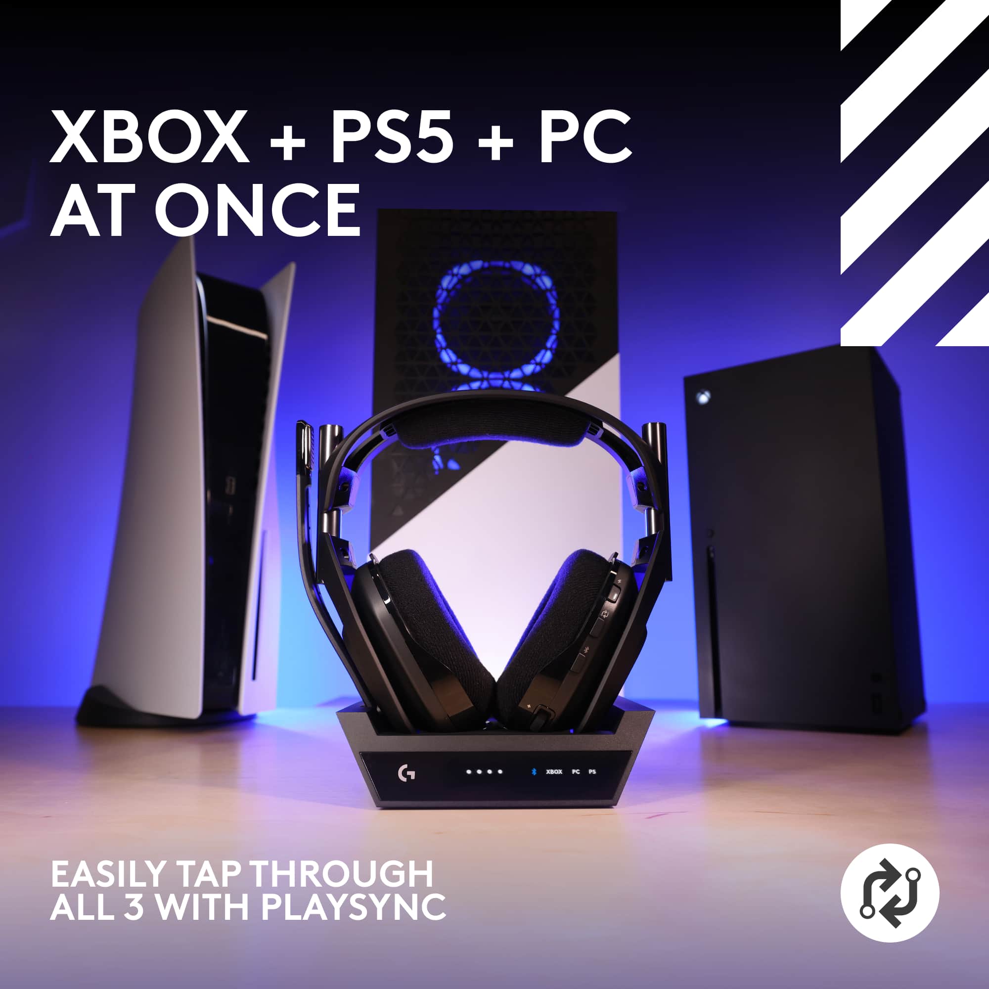 X + PS5 + PC AT ONCE - EASILY TAP THROUGH ALL 3 WITH PLAYSYNC