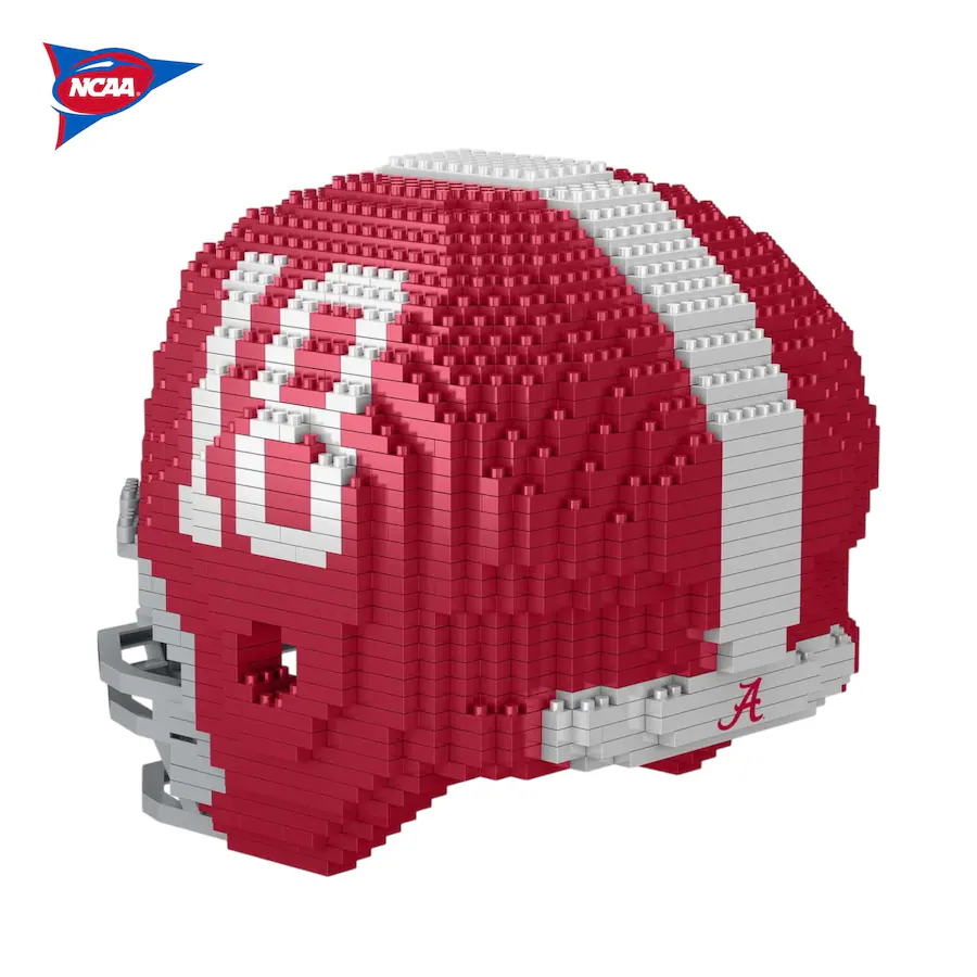 Forever Collectibles Alabama Crimson Tide NCAA BRXLZ Helmet 1317 Piece ...