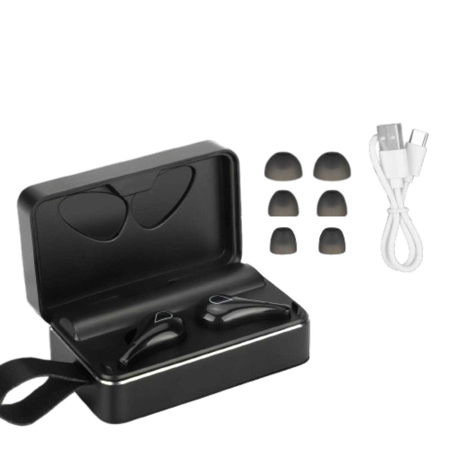 Stock Preferred - TWS Bluetooth 5.0 Earbuds - Black