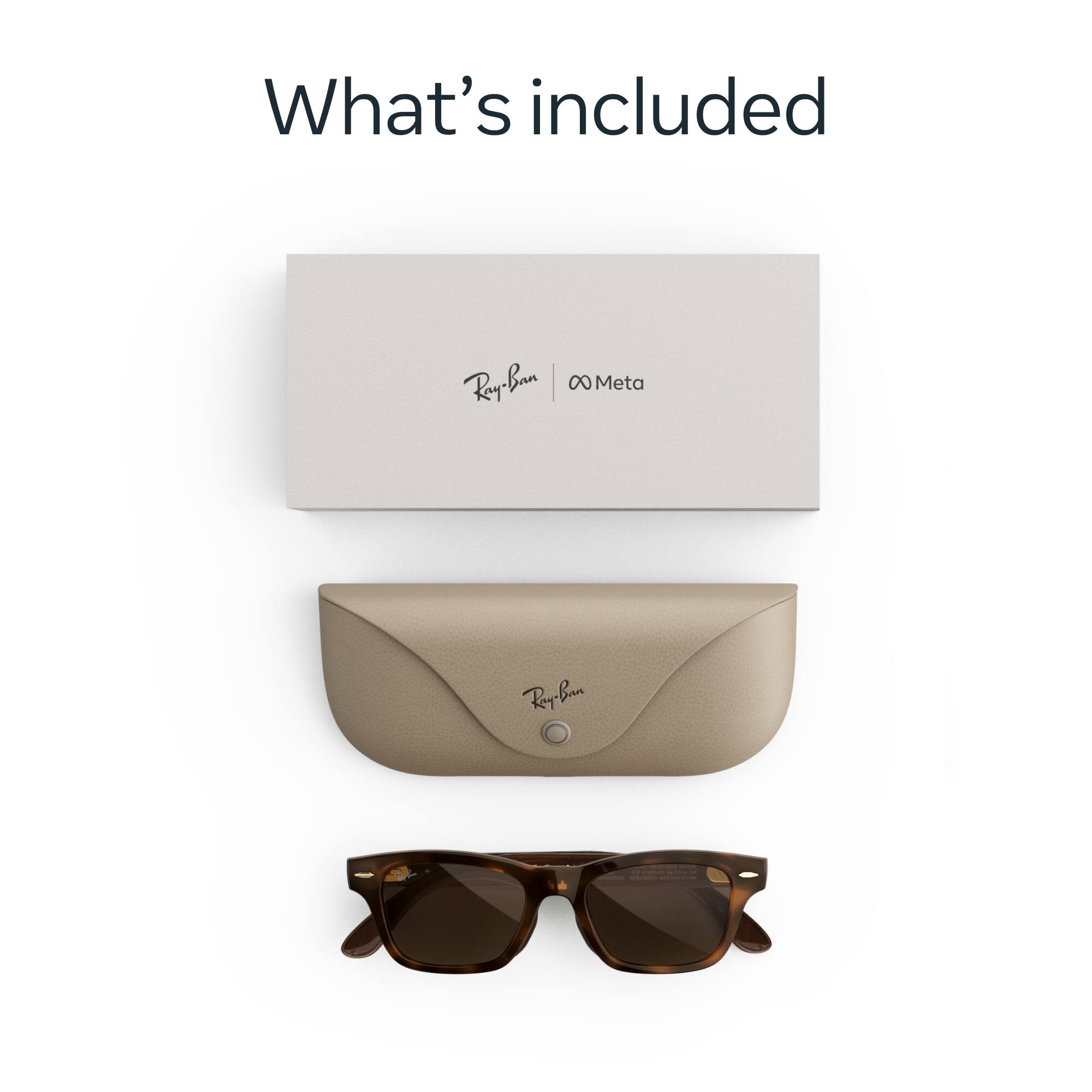 What's included

Ray-Ban | Meta