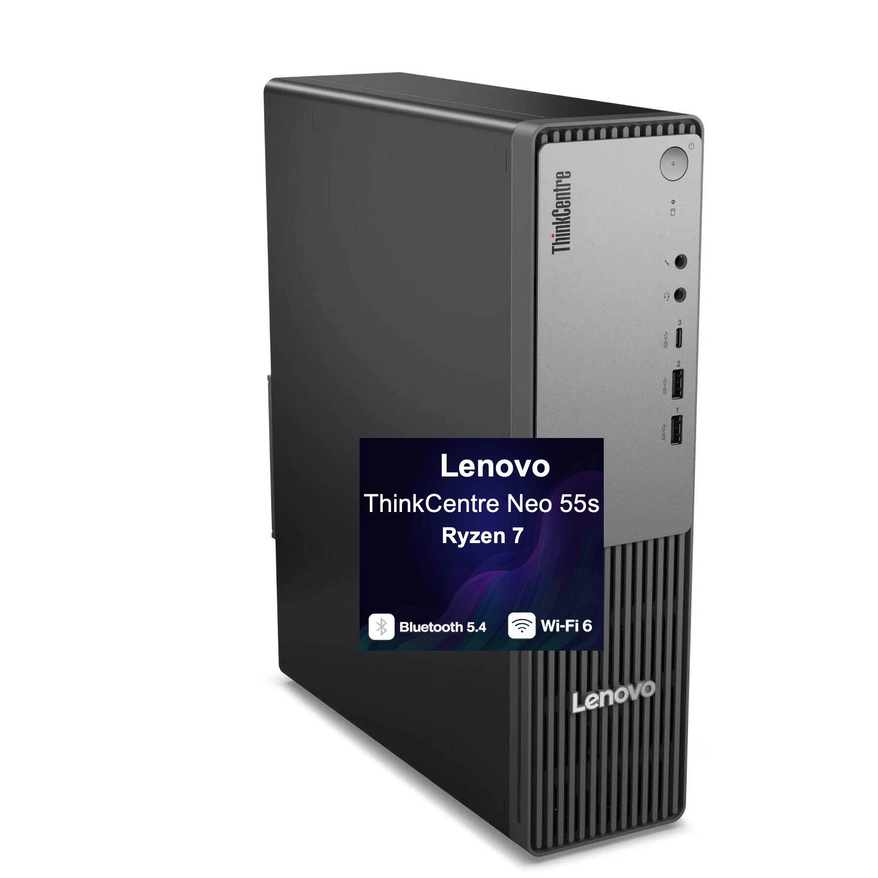 Lenovo ThinkCentre Neo 55s Ryzen 7  
Bluetooth 5.4  
Wi-Fi 6