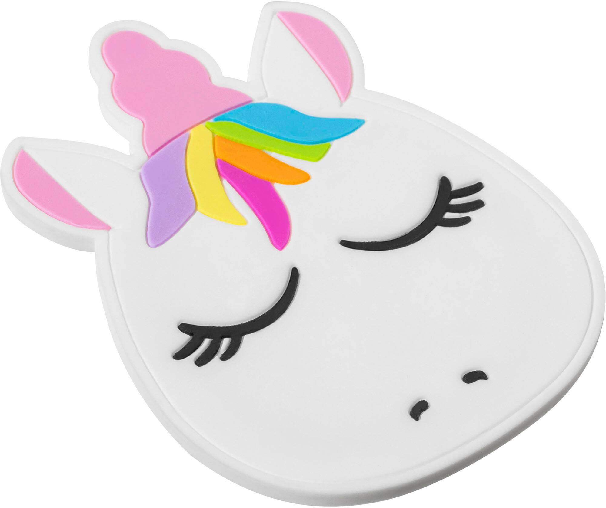 Alt View 12. LAUT - Magmoji MagSafe Phone Badge - UNICORN - White /Pink.