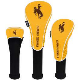 WinCraft - Wyoming Cowboys Three-Pack Golf Club Headcover Set - Multicolor