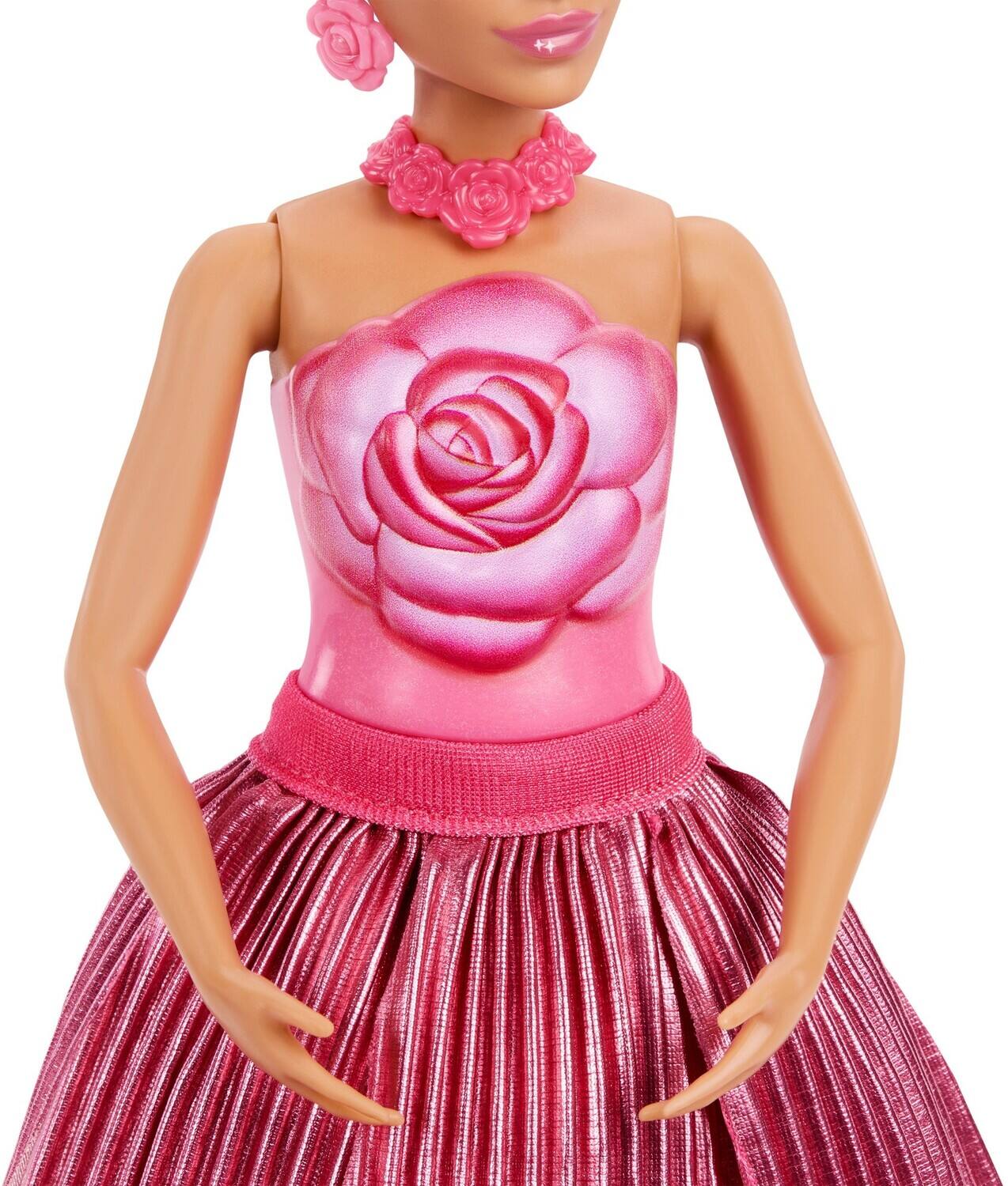 Alt View 4. Mattel - Barbie Petal Pop Doll & Bunny, Red   - COLLECTIBLES - Multicolor.