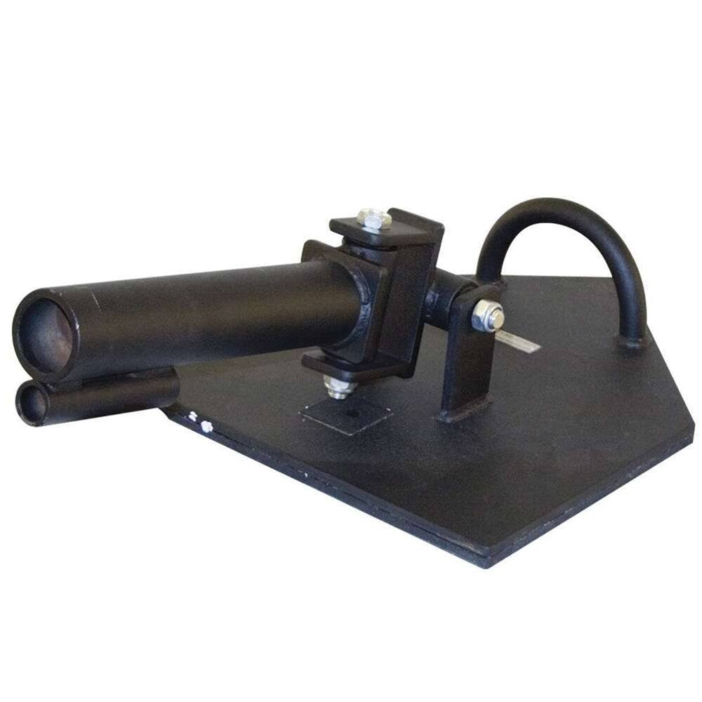 Front. Power Systems - Landmine Multi-Functional Weight Training Station – Olympic Bar Compatible - Black.