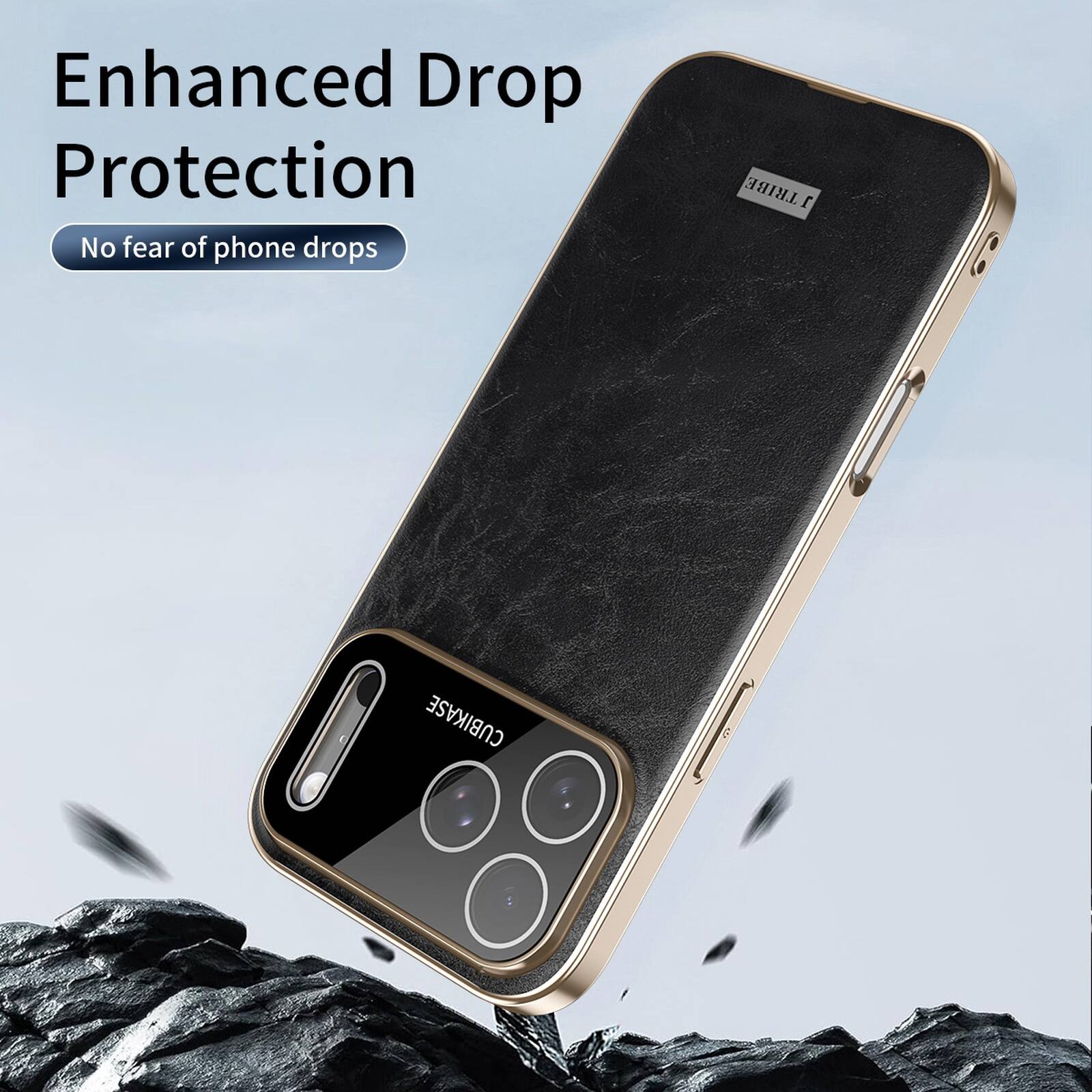 Enhanced Drop Protection  
No fear of phone drops  
JTRIBE CUBIKASE