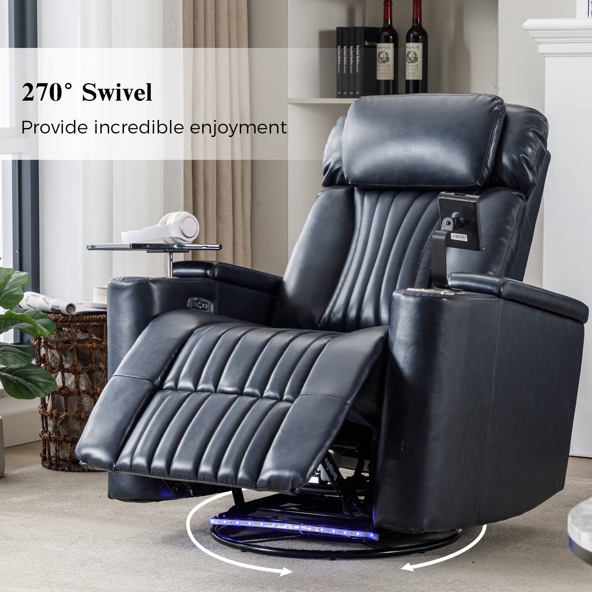 270° Swivel  
Provide incredible enjoyment