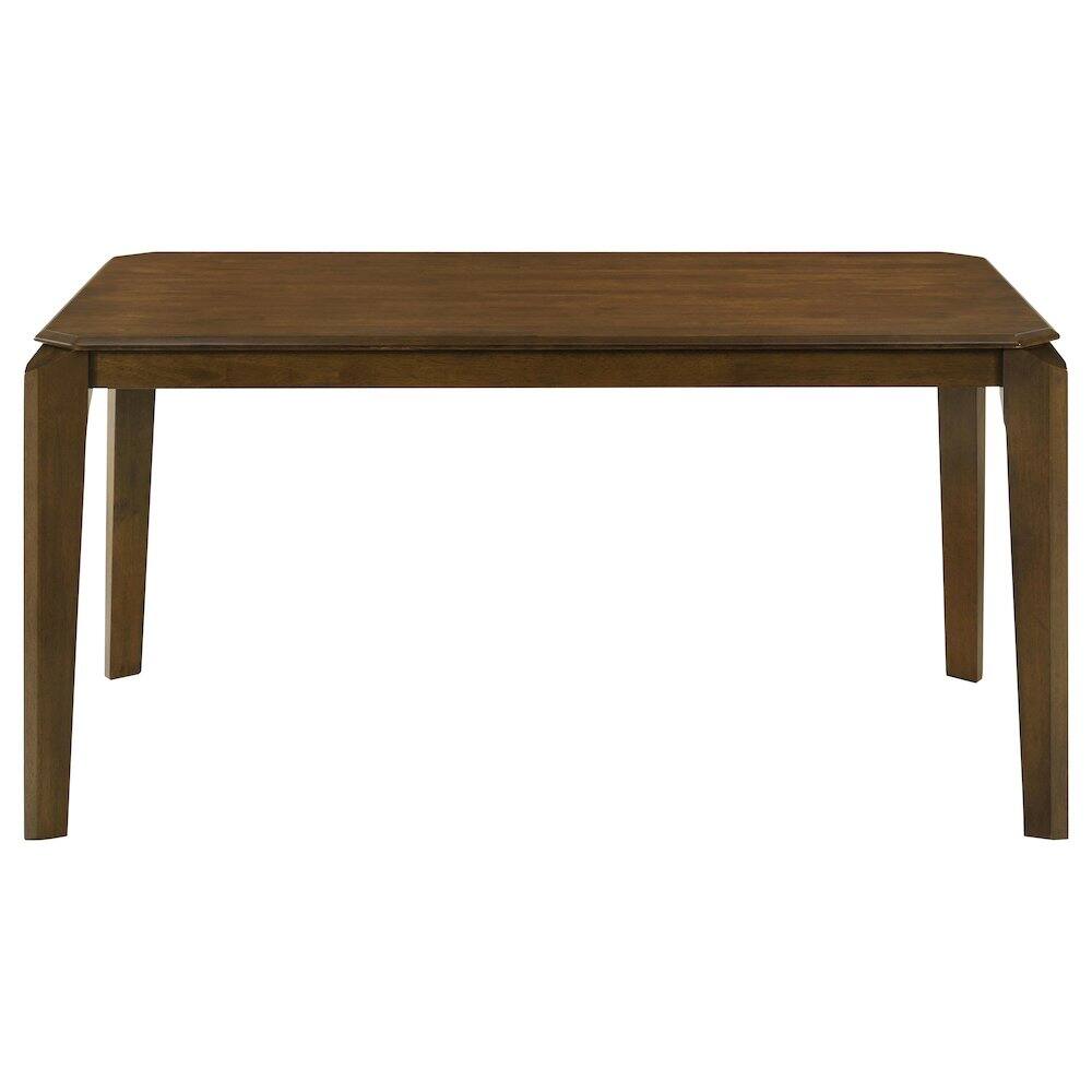 Alt View 2. Coaster Co. of America - Almonte 59-inch Rectangular Wood Dining Table Dark Brown - Brown.