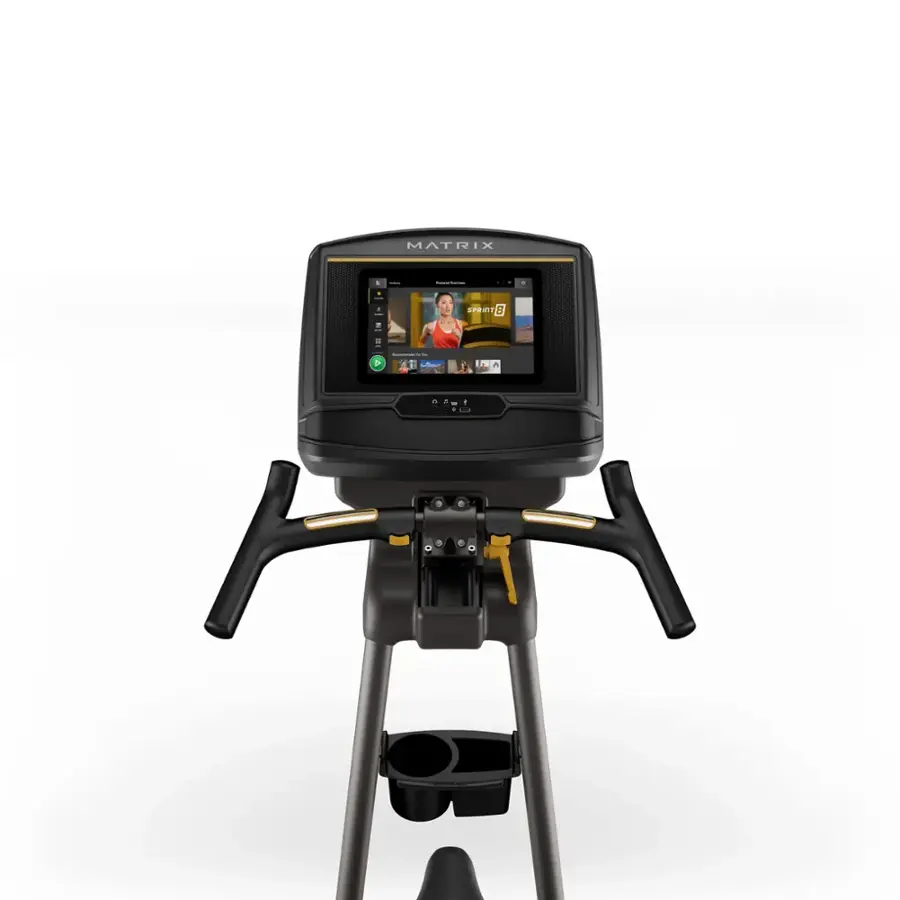 Alt View 14. Matrix - U50 Upright Bike with XER console - Black.