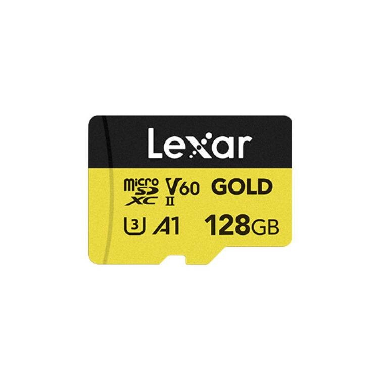 Lexar microSD V60 GOLD XC II 3 A1 128GB