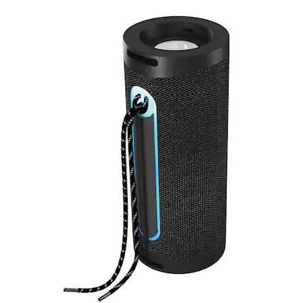 Front. Supersonic - Portable Bluetooth Speaker SC-2340BT, LED Flashlight, Speakerphone - Black.