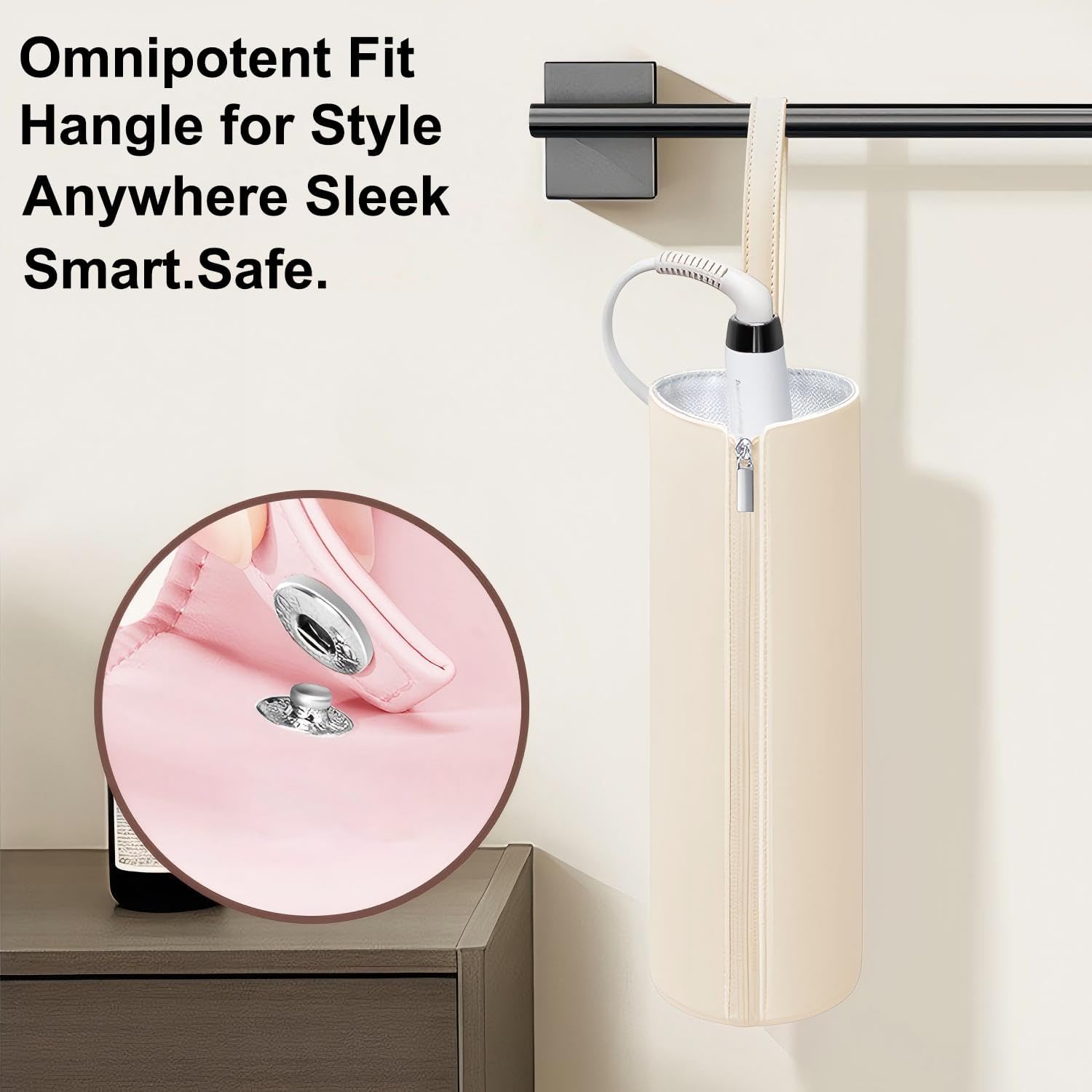 Omnipotent Fit Hangle for Style Anywhere Sleek Smart.Safe.
