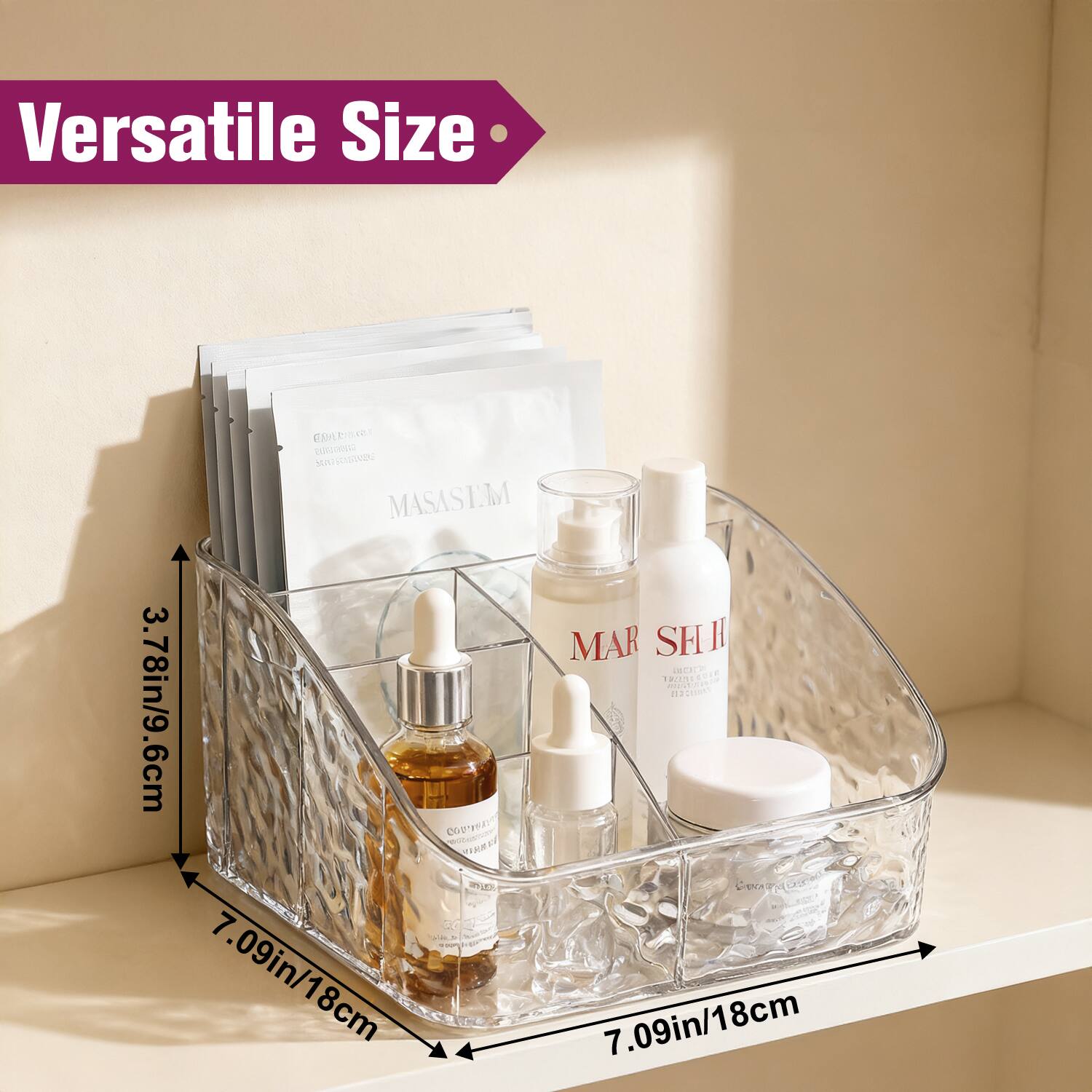 Versatile Size

3.78in/9.6cm

7.09in/18cm

7.09in/18cm