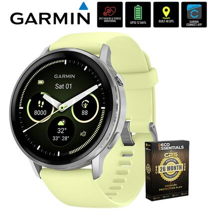 GARMIN 24/7 HEALTH & FITNESS MONITORING UPTO 12 DAYS BUILT-IN GPS GARMIN CONNECT APP
GARMIN Sat 01 8000 88 32 33 28
Eos 10 ECO SSENTIALS CPS PREMIUM CPS 26 MONTH CP5 PROTECTION PREMIUM PLAN PROTECTION