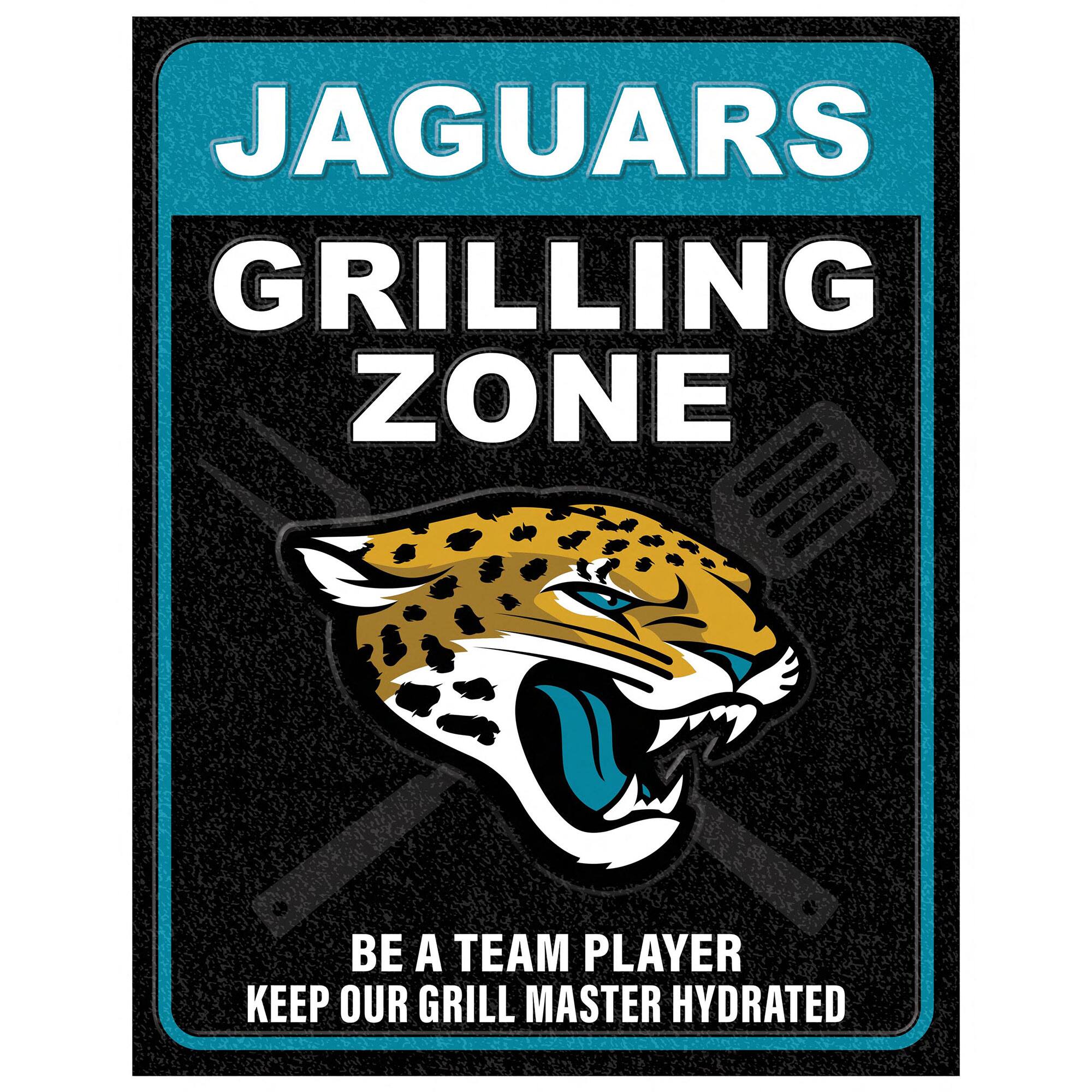 13" x 20" Grill Zone Metal Sign