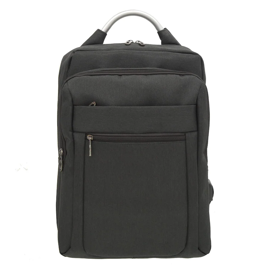 Club Rochelier Laptop Backpack USB Charging Port Built In Charger ...