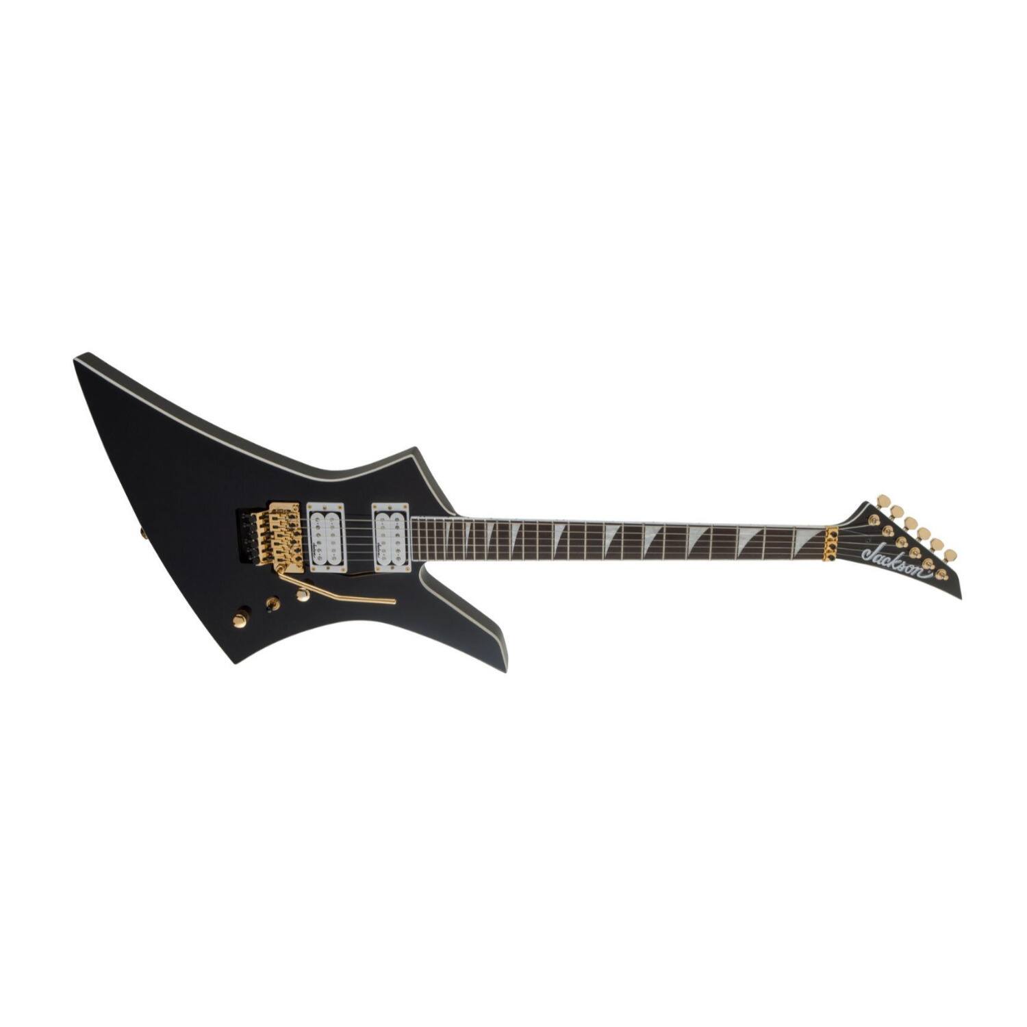 Left. Jackson - Jackson X Series Kelly Electric Guitar in Gloss Black and Laurel Fingerboard.