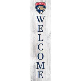 Fan Creations - Florida Panthers 48'' Welcome Leaner - Multicolor