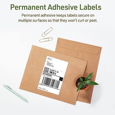 Permanent Adhesive Labels

Permanent adhesive keeps labels secure on multiple surfaces so that they won't curl or peel.