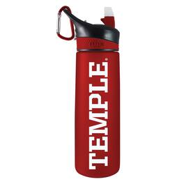 The Fanatic Group - Temple Owls 24oz. Frosted Sport Bottle - Multicolor