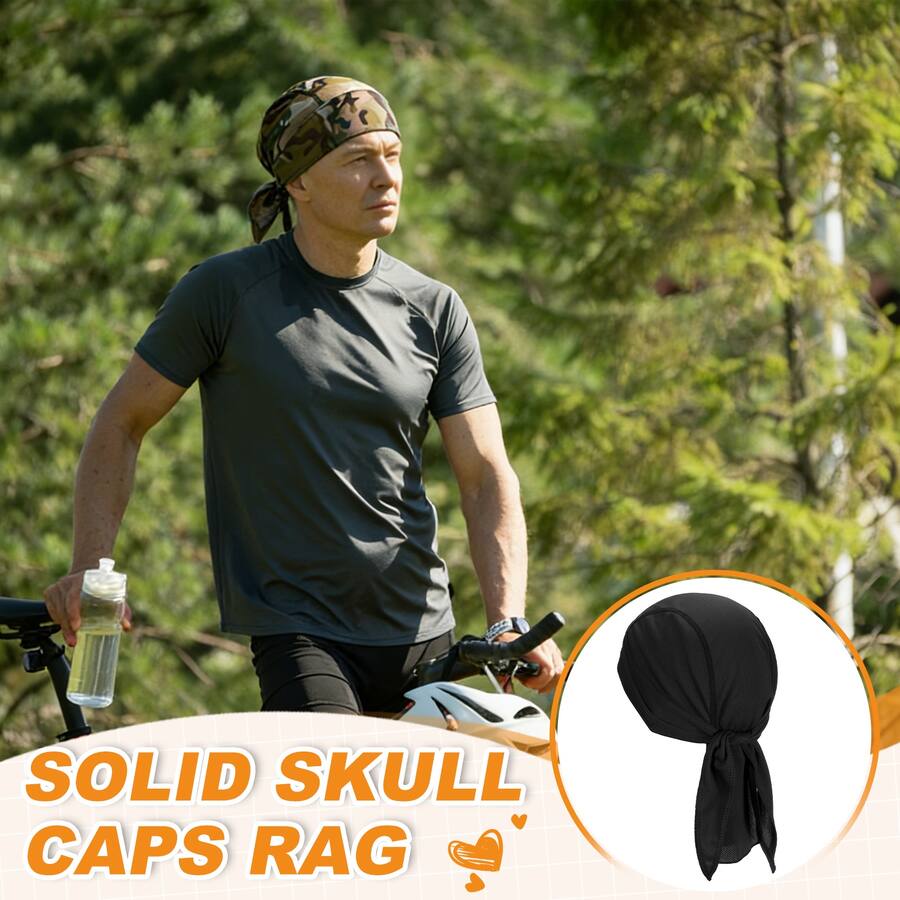 Unique Bargains Cooling Do Rags, Sweat Wicking Skull Caps, Breathable ...