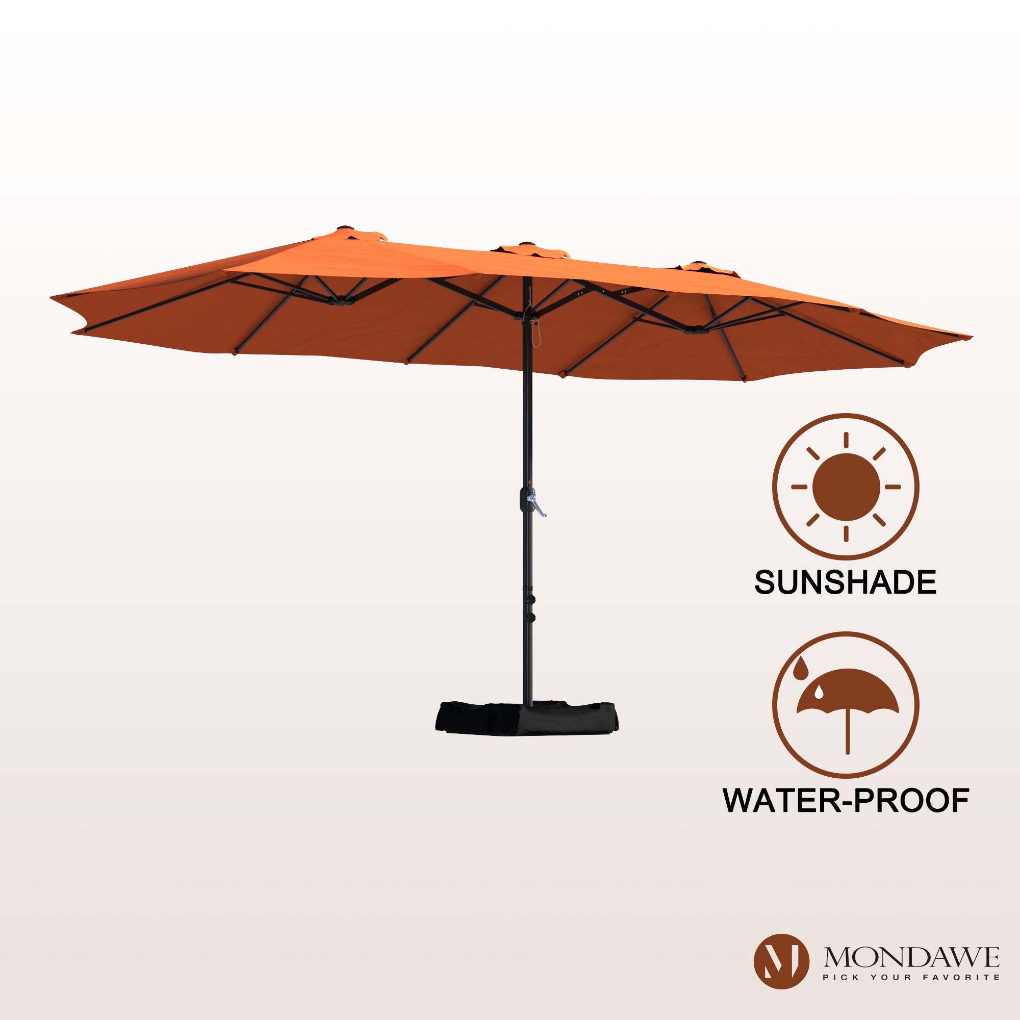 SUNSHADE WATER-PROOF

MONDAWE
PICK YOUR FAVORITE