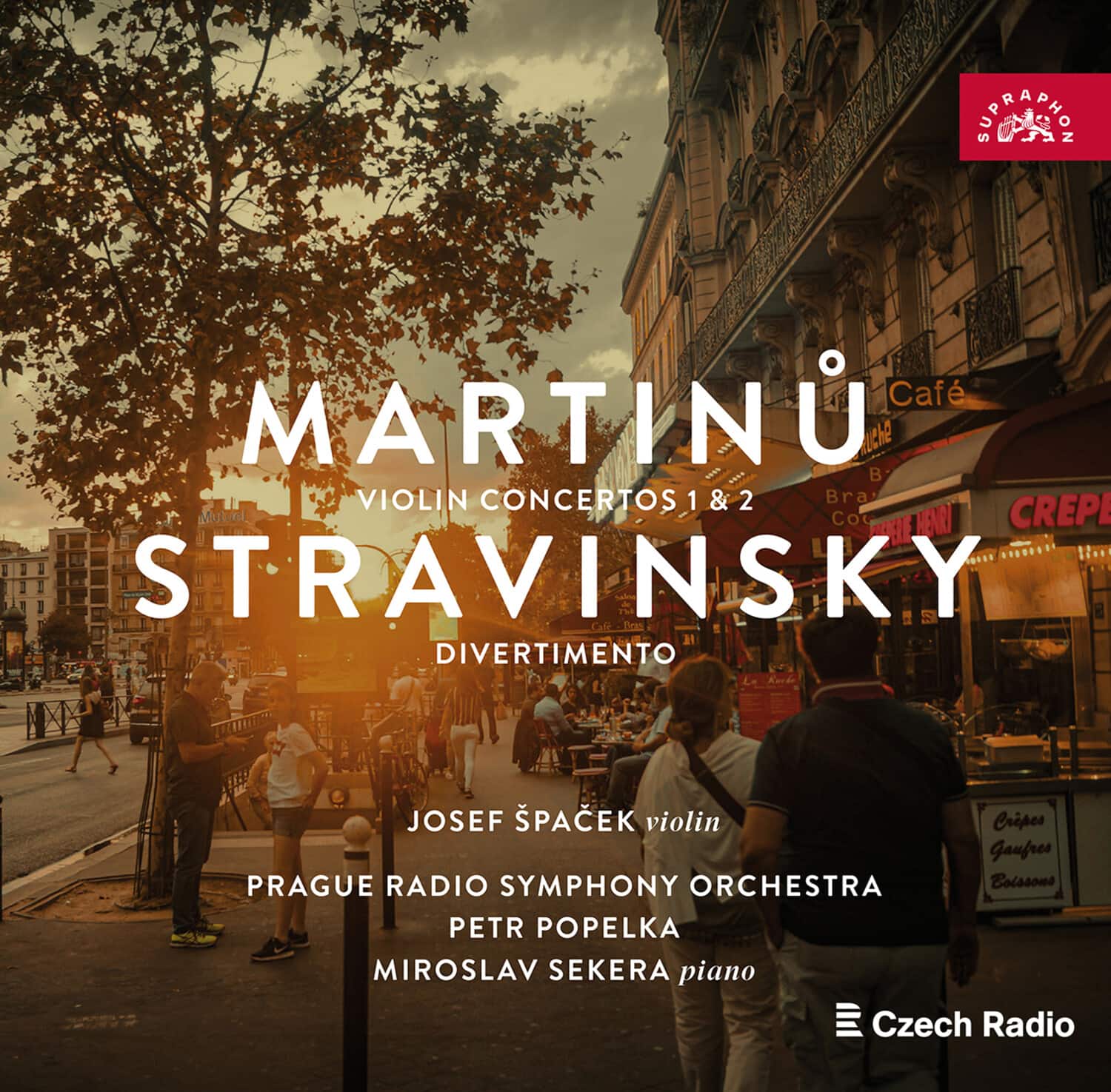Josef Spacek - Bohuslav Martinu: Violin Concertos; Stravinsky: Divertimento   - COMPACT DISCS [CD] price history on PriceWatchPro