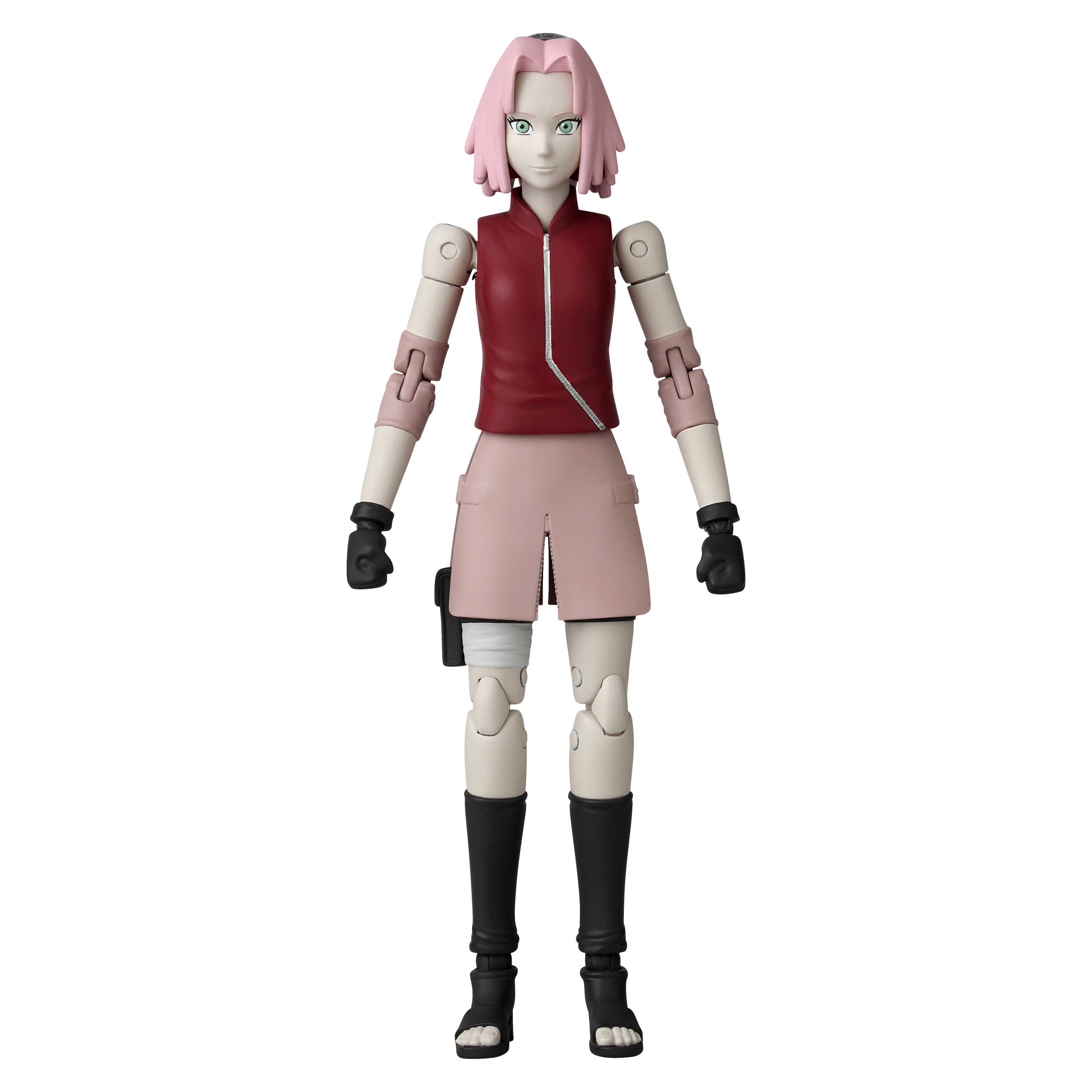 Alt View 13. Bandai - Anime Heroes Naruto 6.5" Action Figure - Sakura.
