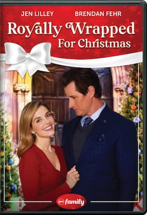 Front. Royally Wrapped for Christmas - DVD.
