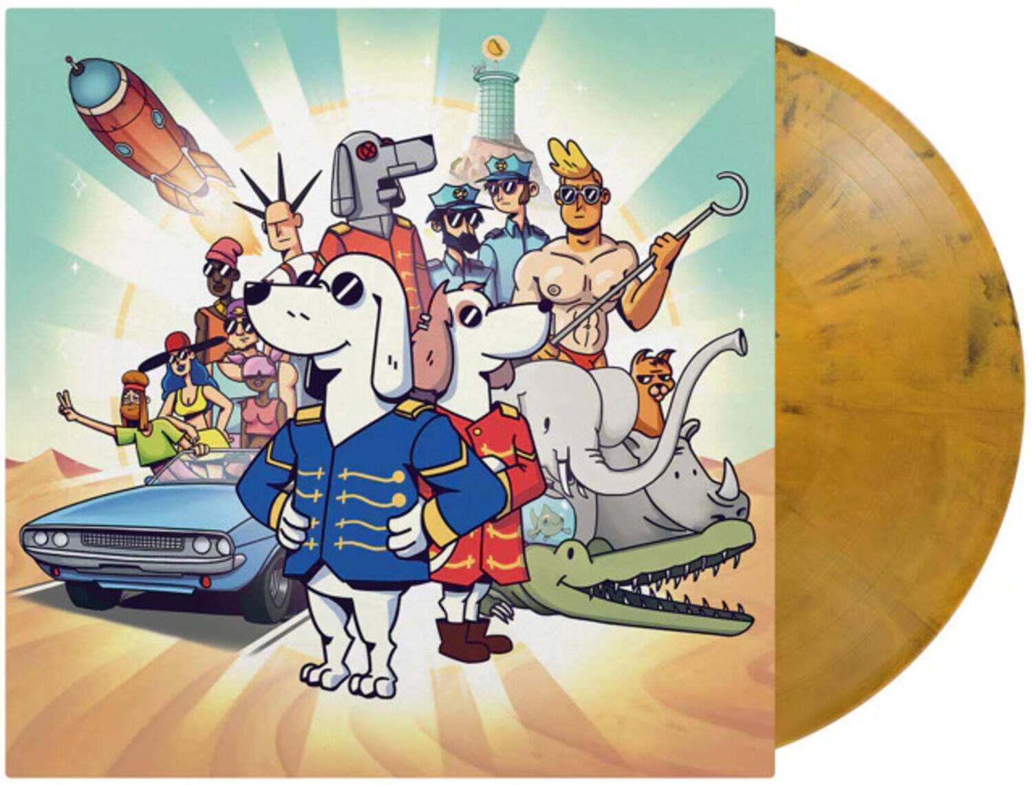Bakermat - Ringmaster - Limited 180-Gram Yellow, Black & Red Marble Colored Vinyl   - VINYL LP