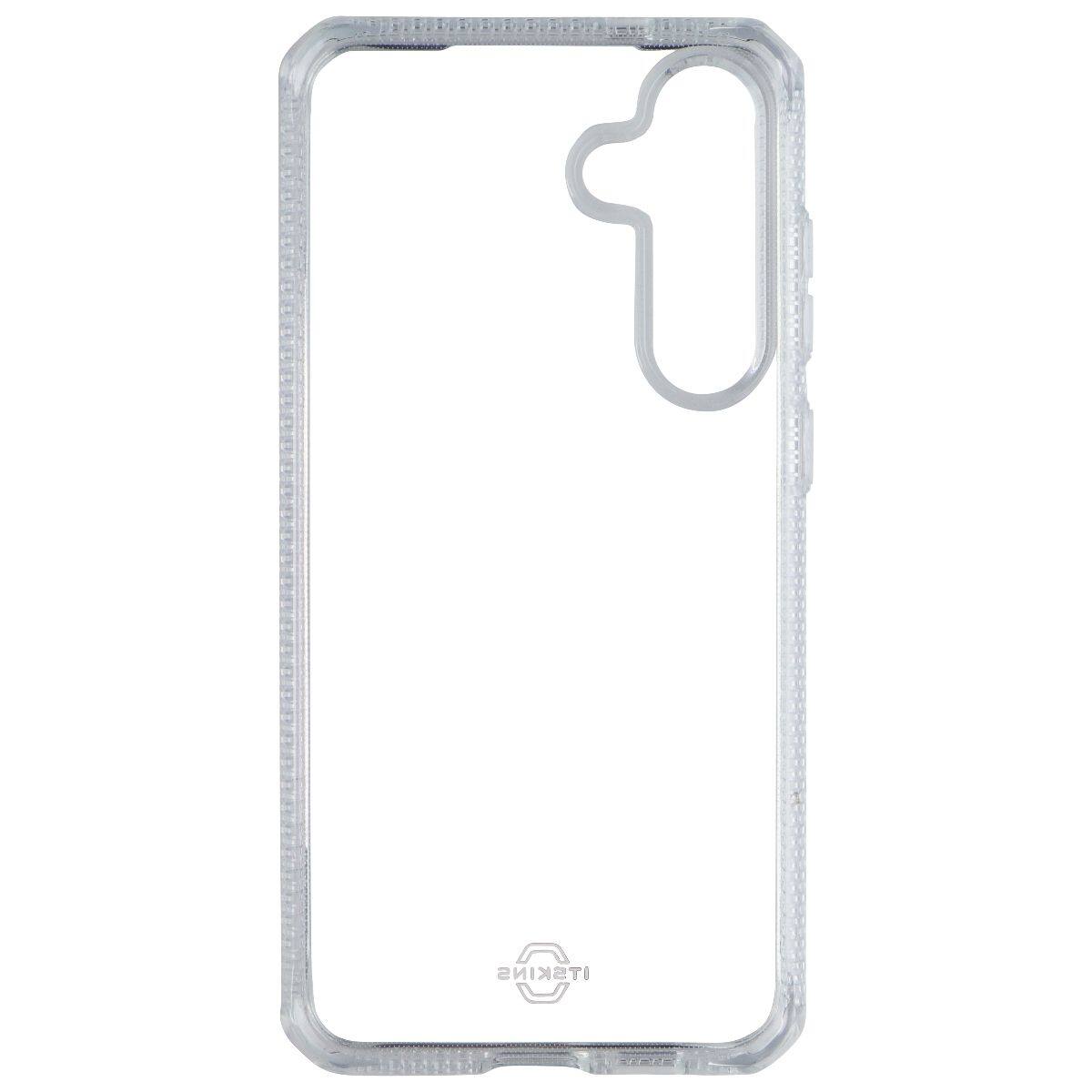 Alt View 1. Itskins - Spectrum_R Mood Case for Samsung Galaxy S24+ - Clear to Light Purple - Clear / Purple.