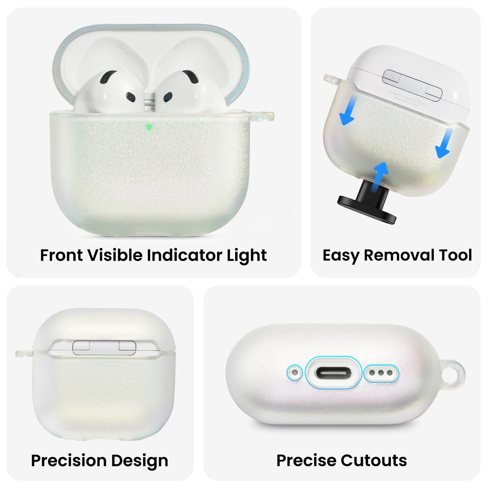 Front Visible Indicator Light, Easy Removal Tool, Precision Design, Precise Cutouts