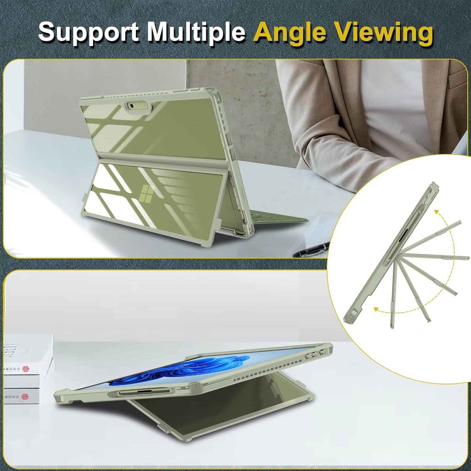 Support Multiple Angle Viewing