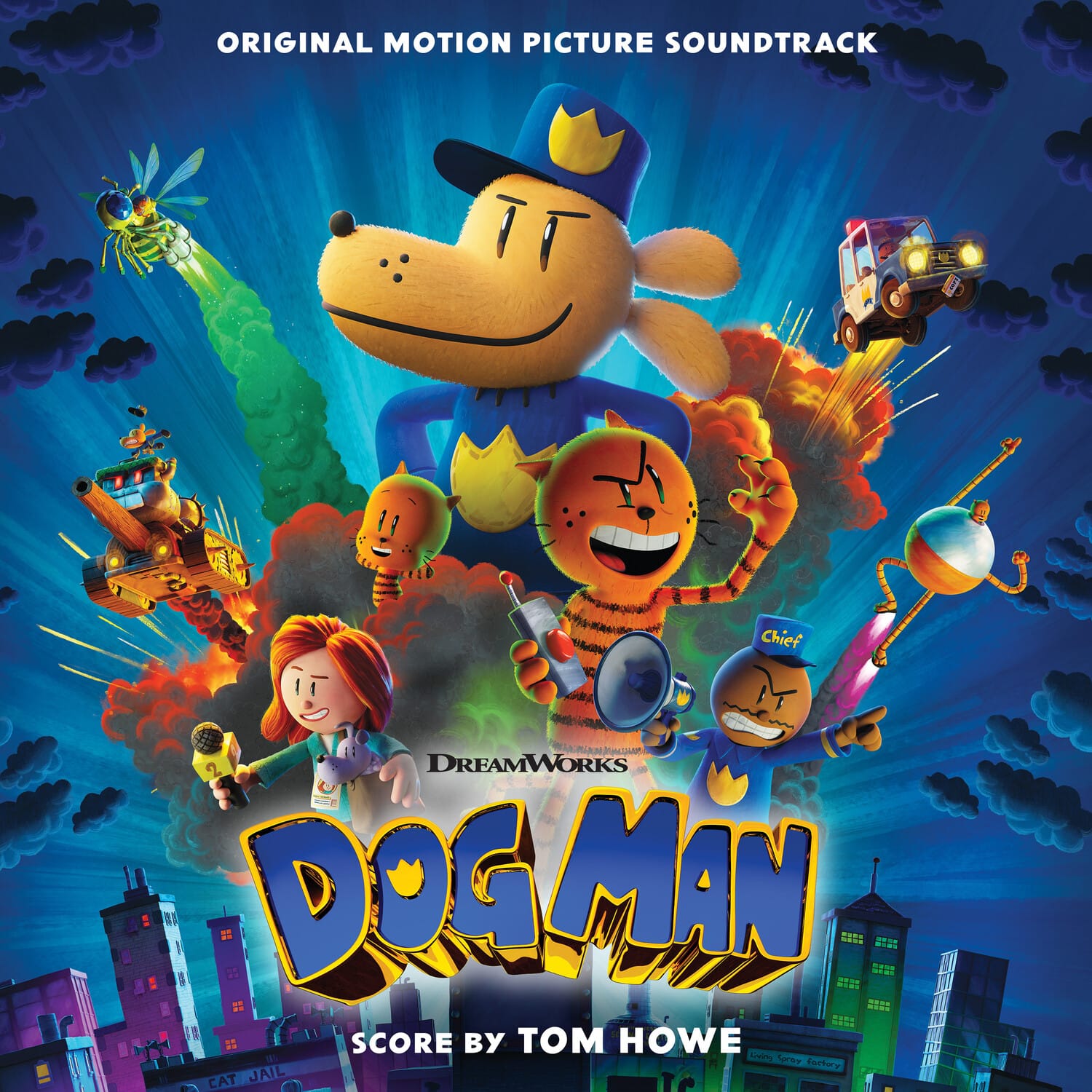 Tom Howe - Dog Man (Original Score) - Pumpkin Colored Vinyl   - VINYL LP price history on PriceWatchPro