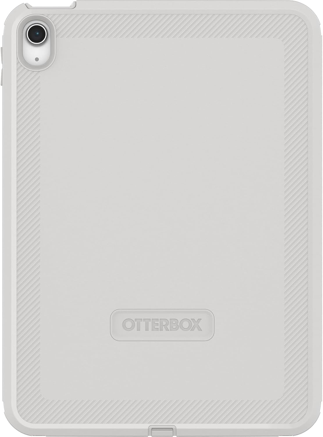 Left. OtterBox - OtterBox - Defender Series Pro Tablet Case for Apple iPad (A16) and Apple iPad (10th generation) - Arctic Haze (Grey).