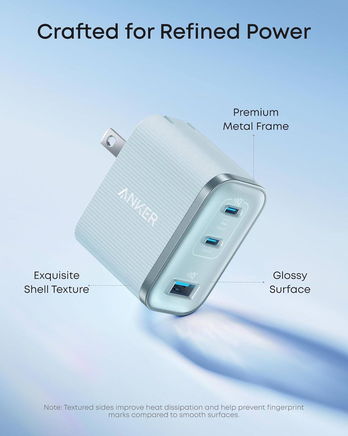 Crafted for Refined Power

Premium Metal Frame

Exquisite Shell Texture

Glossy Surface

Note: Textured sides improve heat dissipation and help prevent fingerprint marks compared to smooth surfaces.