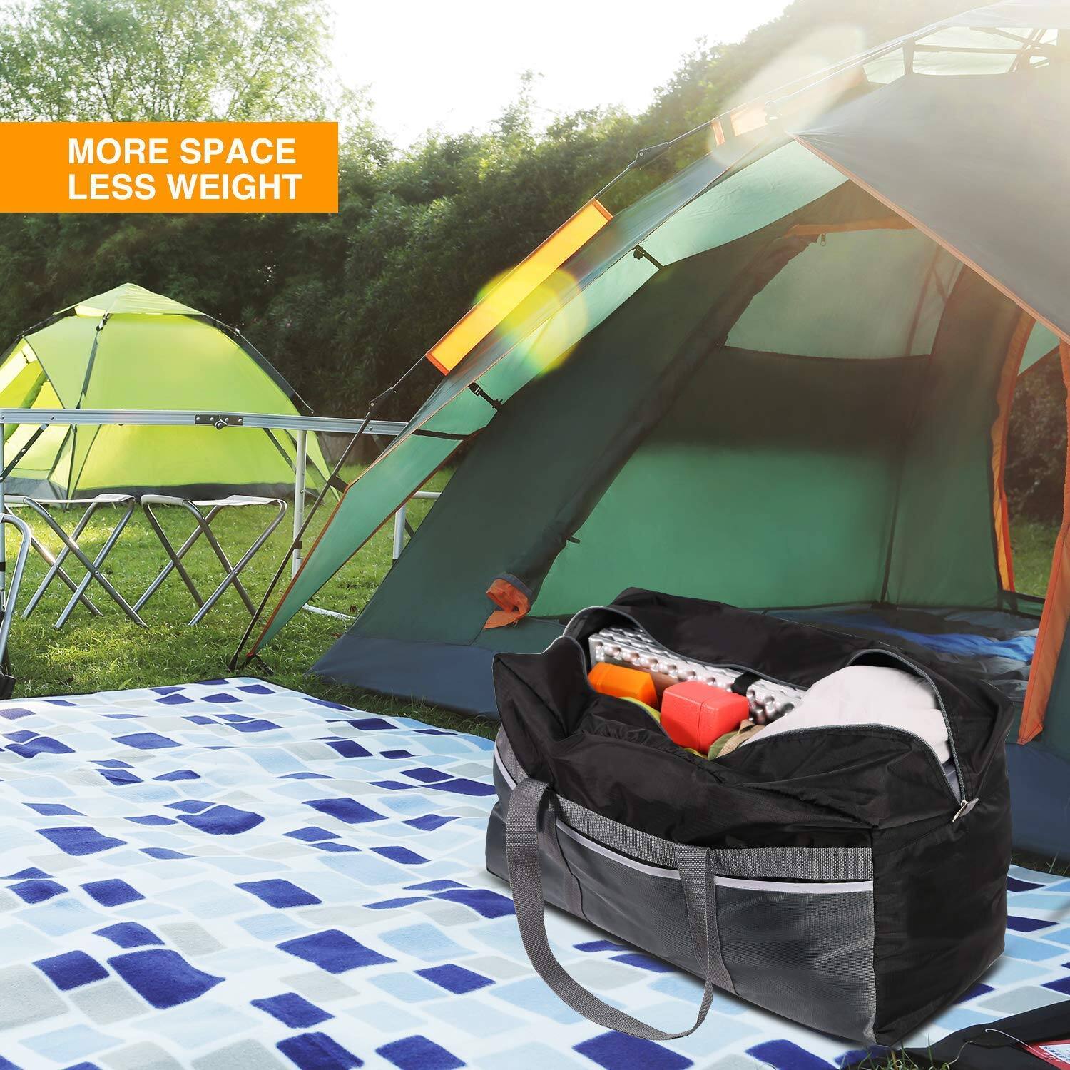 MORE SPACE LESS WEIGHT