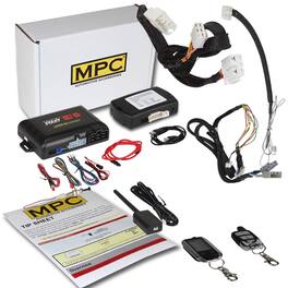 MPC - Complete 2-Way LCD Remote Start Kit For 2013-2017 Honda Accord - T-Harness - Black