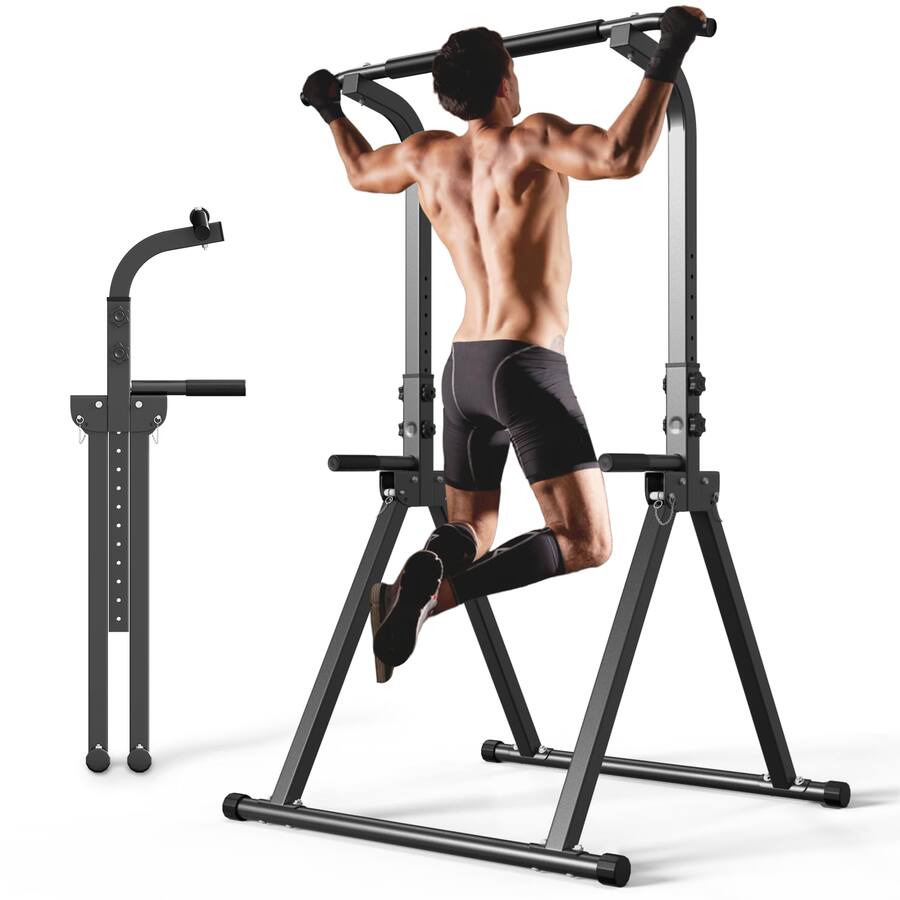ThinkLink Electronic Foldable Pull Up Bar Free Standing Multi function ...