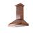 Left. ZLINE - Professional 48" Externally Vented Range Hood - Copper.