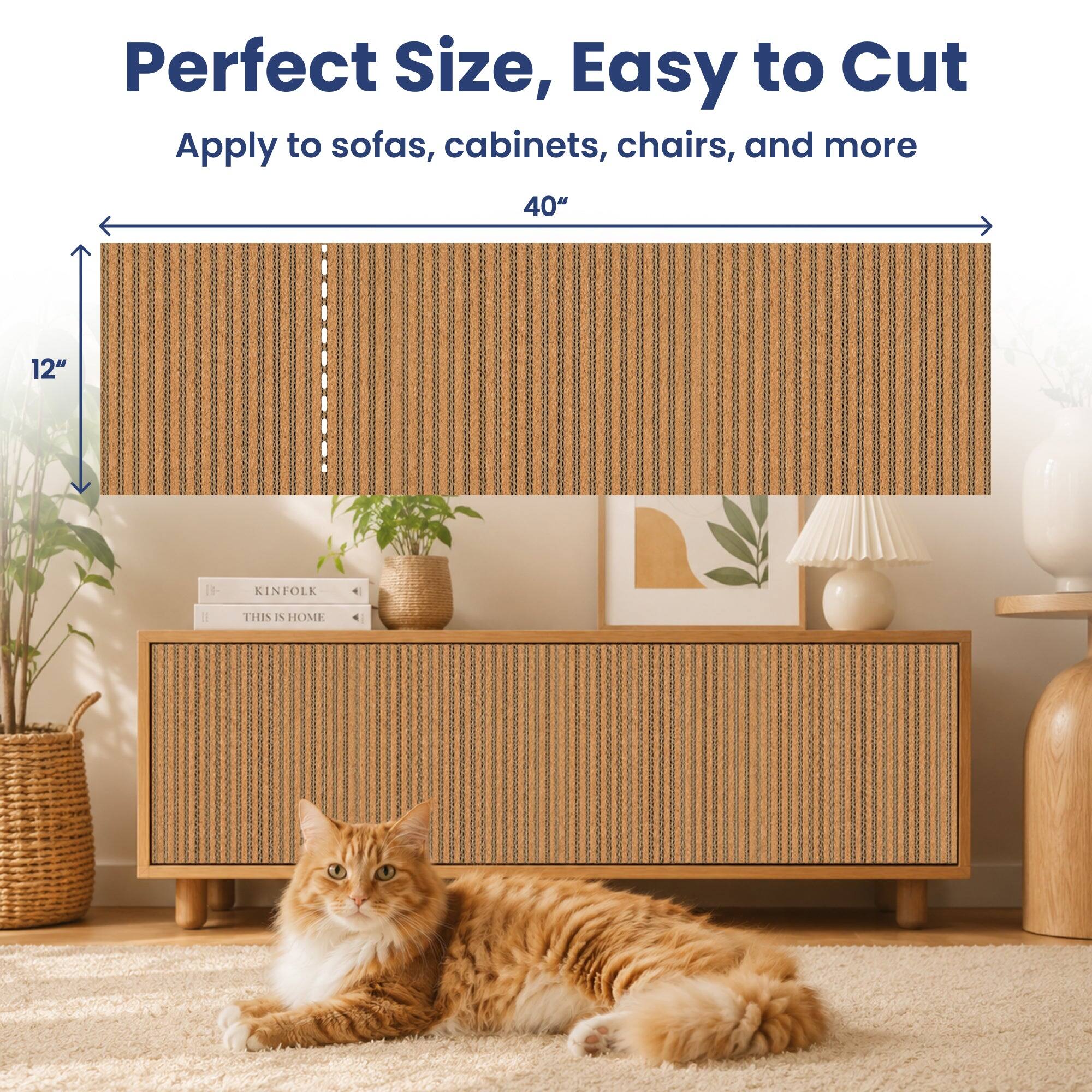 Perfect Size, Easy to Cut  
Apply to sofas, cabinets, chairs, and more  
40"  
12"  
KINFOLK  
THIS IS HOME