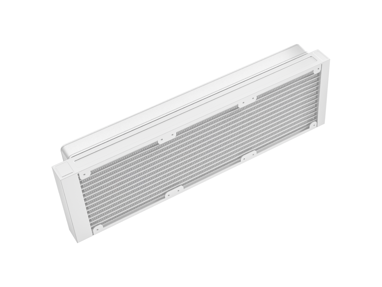 Alt View 8. Antec - Skeleton Matrix 360 ARGB Liquid CPU Cooler, 360mm Radiator, Single-Frame Fan, Hydraulic Bearing, Copper Base - White.